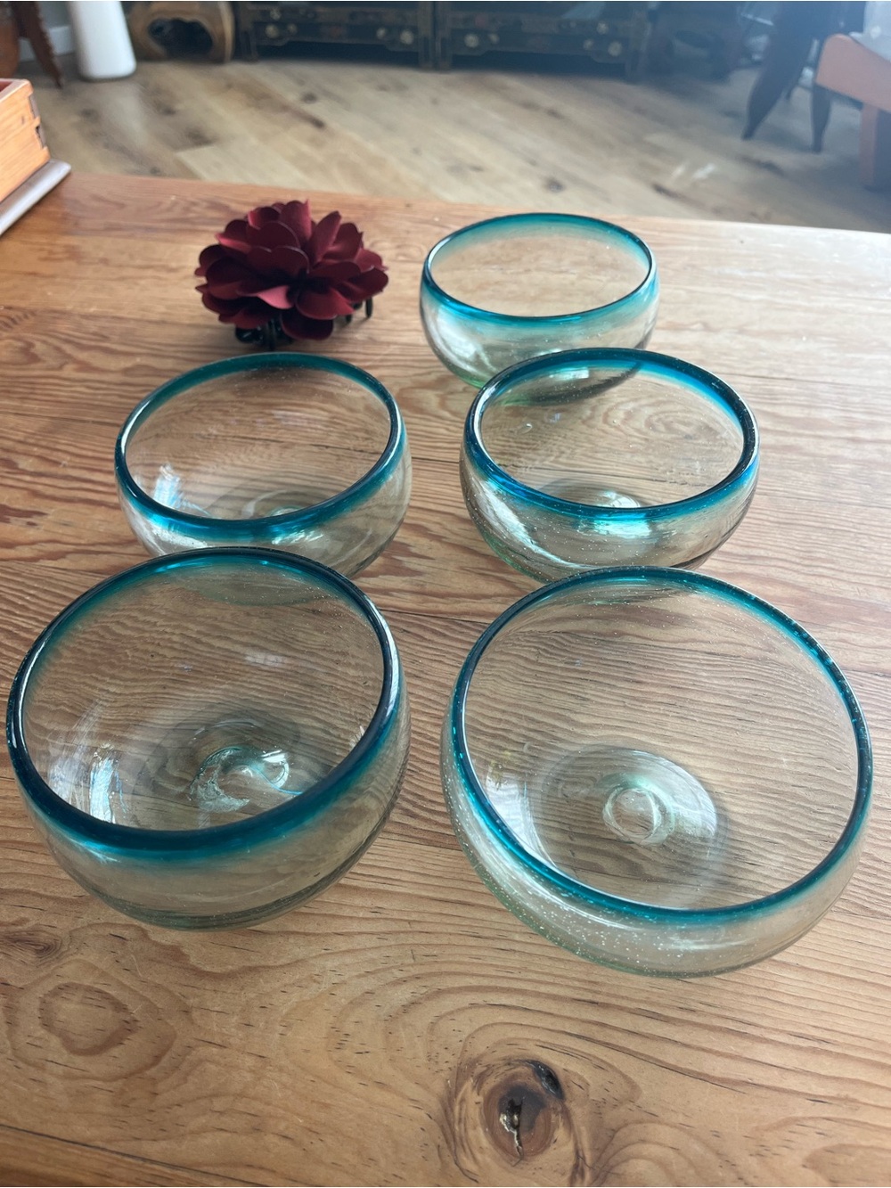 Mexican glass bowls